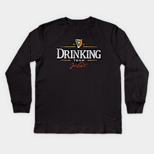 Guinness Drinking Team Kids Long Sleeve T-Shirt